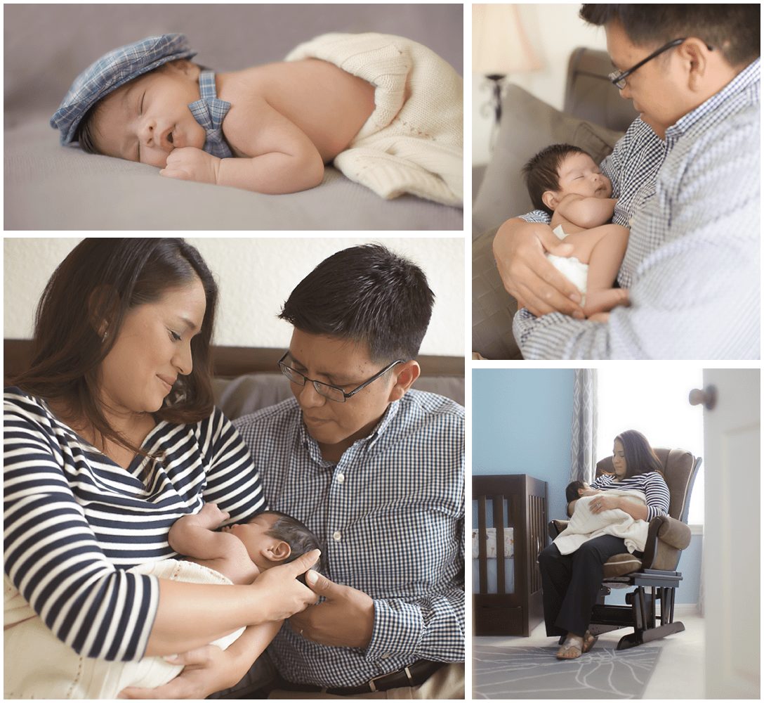 newborn session in San Antonio