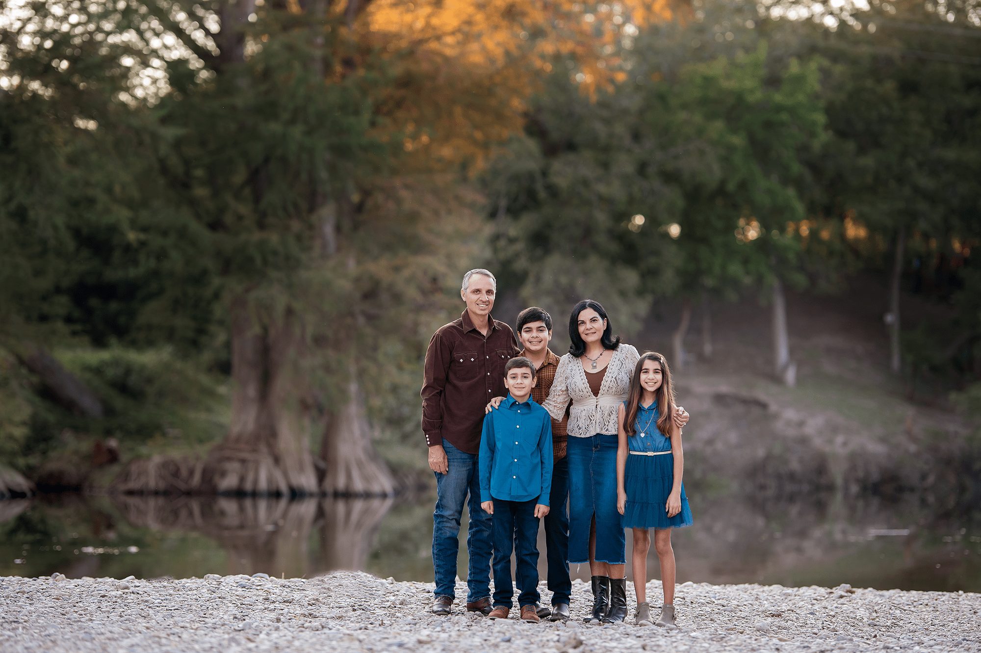 Fall Family session by the water