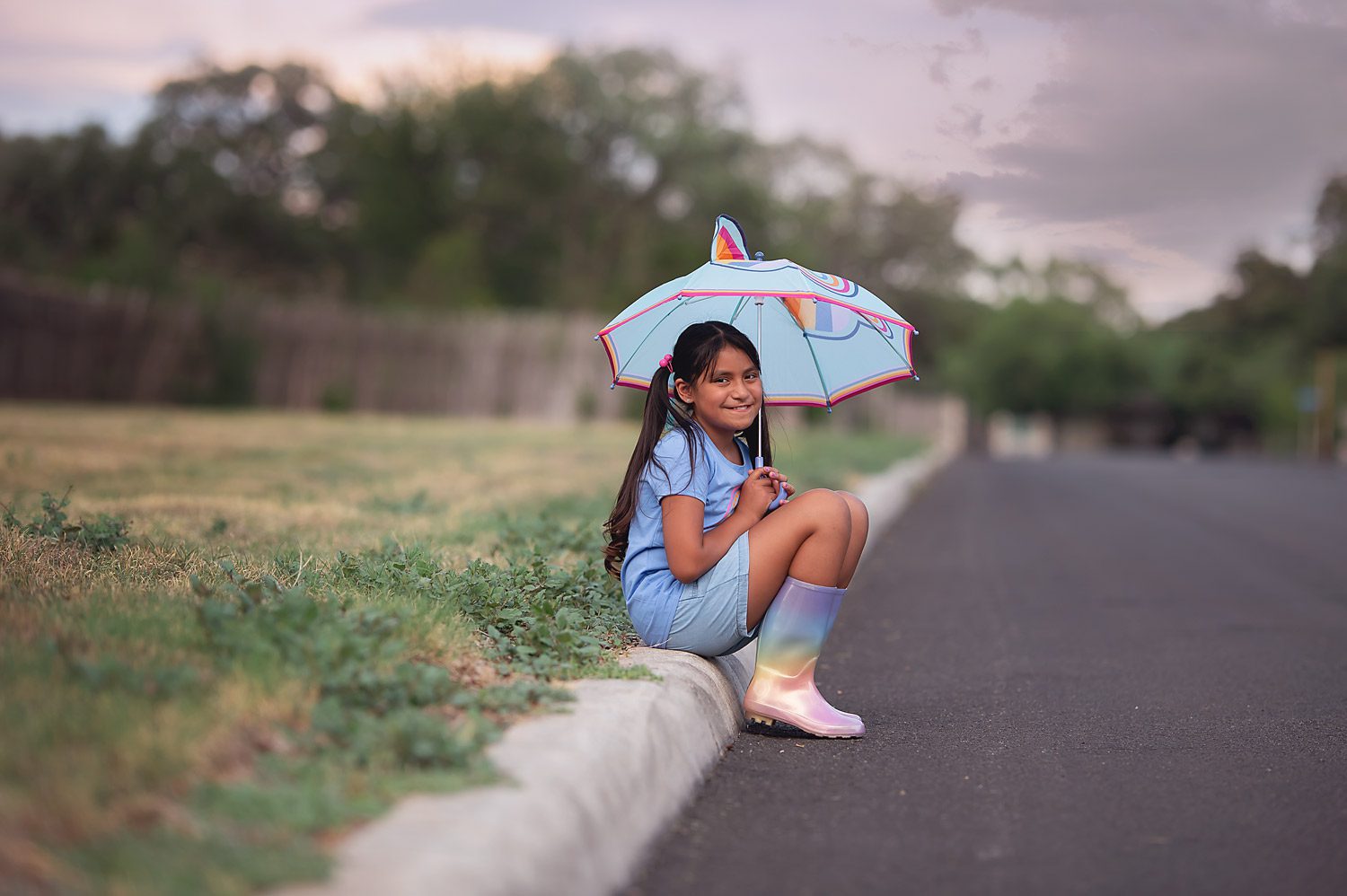 san antonio texas photography child photos umbrella