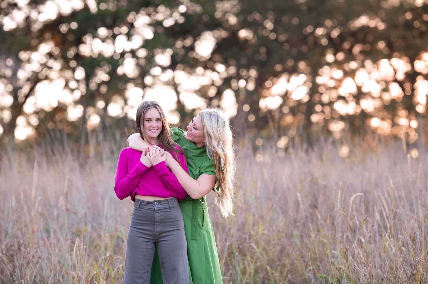 boerne mom daughter fall session