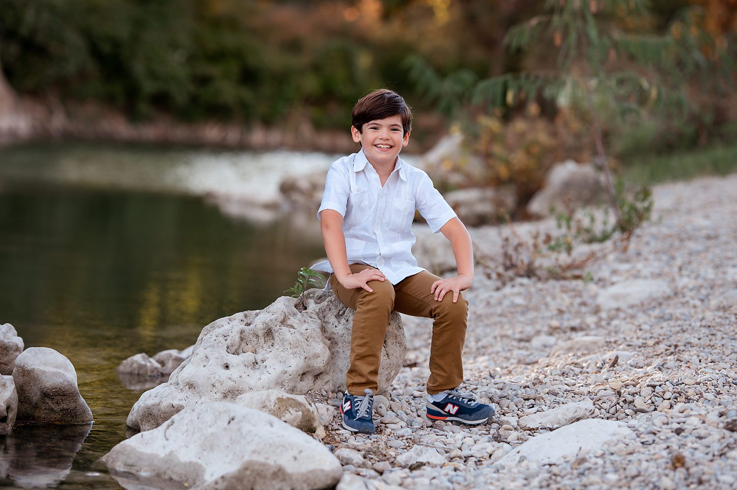 bulverde child photography guadalupe river