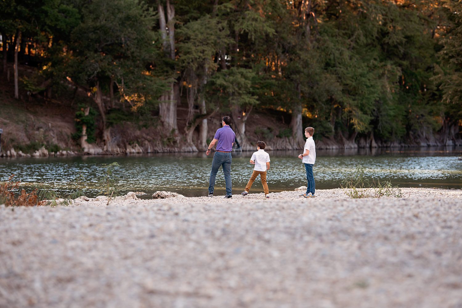 bulverde family photographer dad and sons