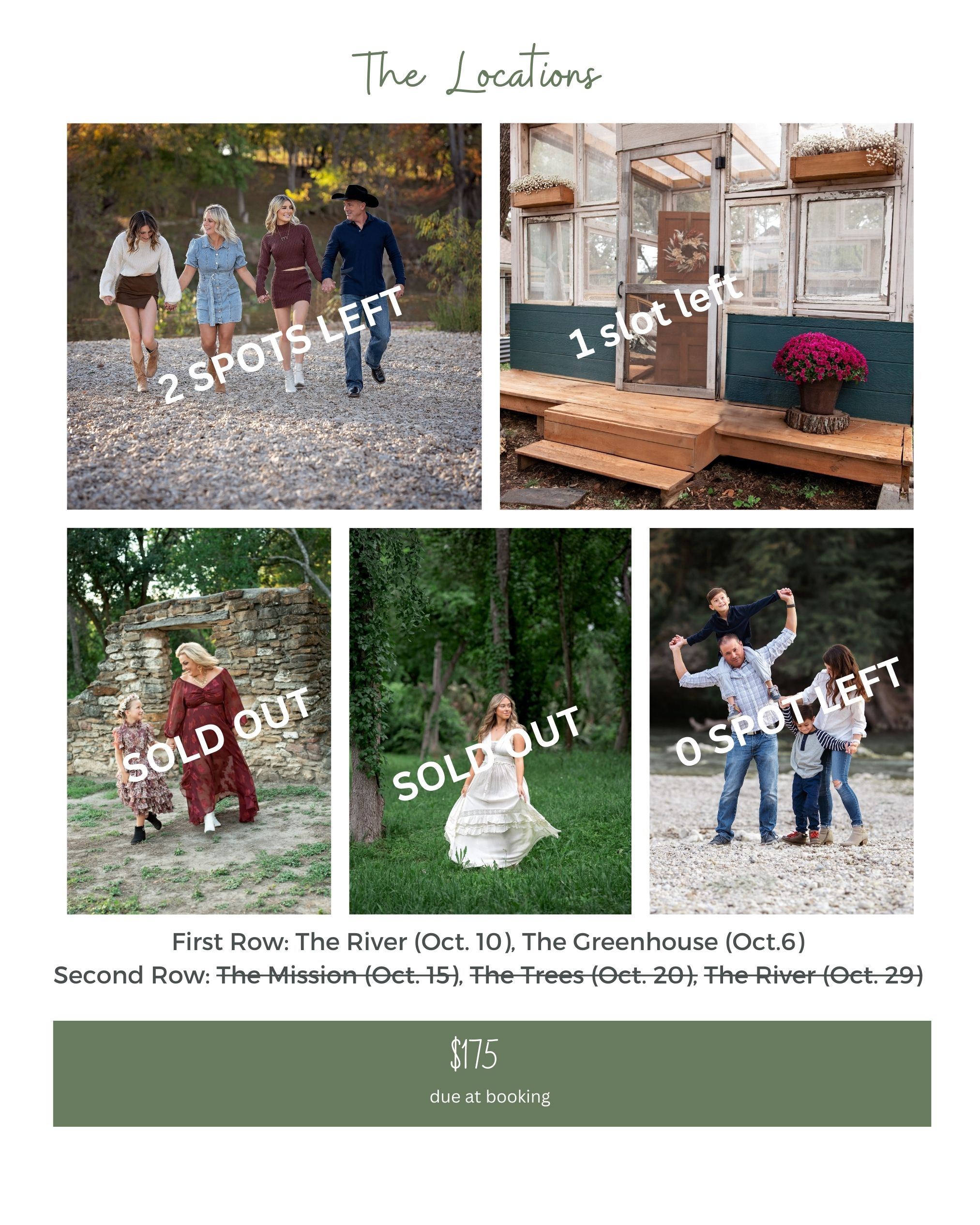 fall family San Antonio locations