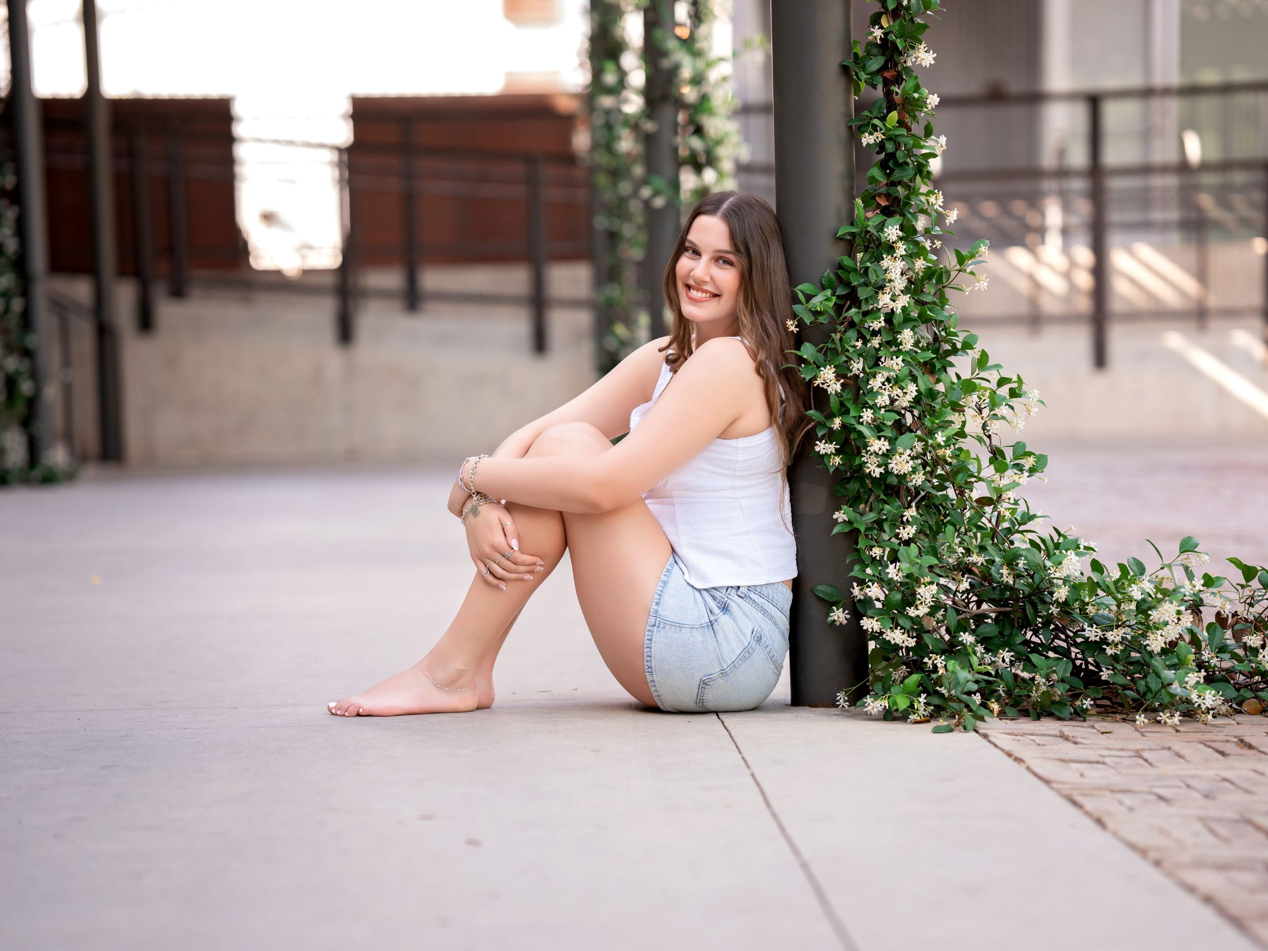 senior photos urban vibe