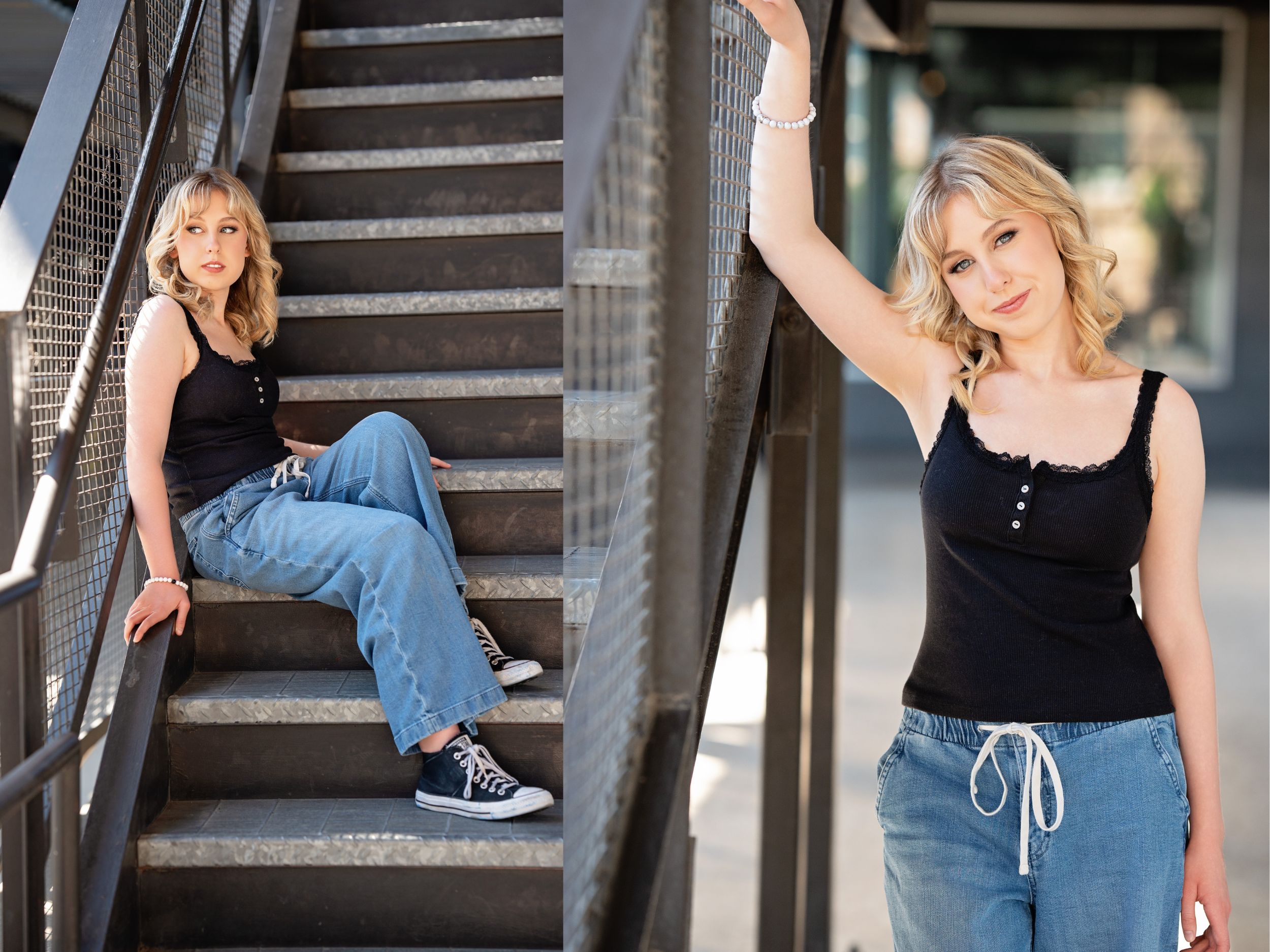 san antonio senior photo urban style