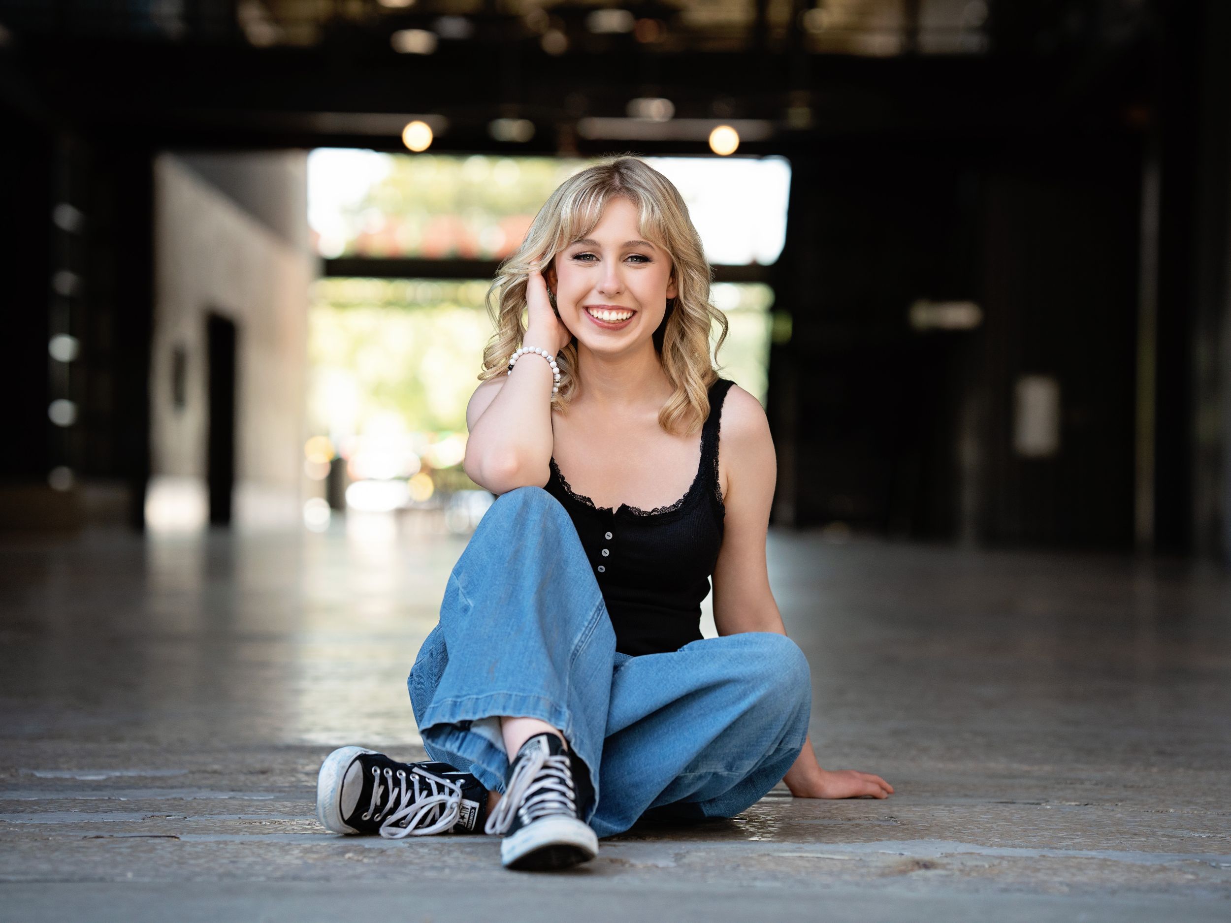 texas urban senior session